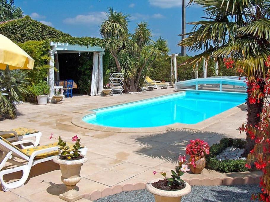 Villa Grand Communal, Piscine, 18Km De Bordeaux Ludon-Médoc Екстериор снимка